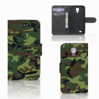 Samsung Galaxy S4 Telefoon Hoesje Army Dark - thumbnail