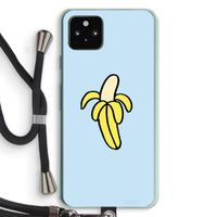 Banana: Pixel 5a 5G Transparant Hoesje met koord