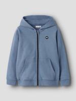 Name it winter sweat vest jongens - blauw - NkmVimo