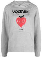 Zadig&Voltaire hoodie Evata Concert Crush - Gris