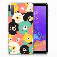 Samsung Galaxy A7 (2018) Telefoonhoesje met Naam Bears