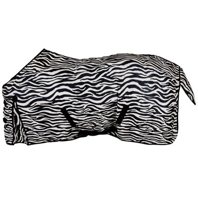 Pagony Zebra flycooler zwart/wit maat:145 / 6'4
