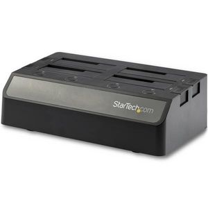 StarTech.com 4-bay SATA HDD dockingstation voor 2.5”/3.5" SSDs/HDDs USB 3.1 (10Gbps)