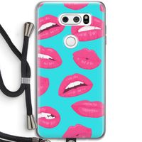 Bite my lip: LG V30 Transparant Hoesje met koord