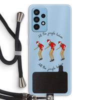 Jingle Ladies: Samsung Galaxy A52 Transparant Hoesje met koord