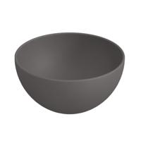 Waskom BWS Caadop Rond 24 cm Keramiek Antraciet Boss & Wessing