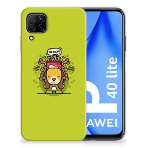 Huawei P40 Lite Telefoonhoesje met Naam Doggy Biscuit