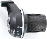 SRAM twist grip shift. mrx comp 5-sp 50mm
