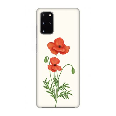 Red poppy: Volledig geprint Samsung Galaxy S20 Plus Hoesje