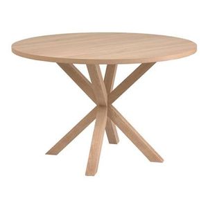 Kave Home Argo Eettafel - Ø 120 cm - Wit