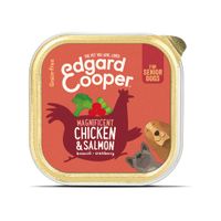 Edgard & Cooper Senior - Kip & Zalm - 11 x 150 g kuipjes - thumbnail