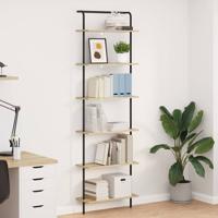 Boekenkast Sonoma eiken 60 x 24 x 203 cm Bewerkt hout