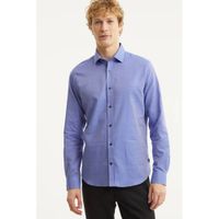 Matinique regular fit overhemd MAtrostol lichtblauw - thumbnail