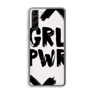 Girl Power #2: Samsung Galaxy S21 Plus Transparant Hoesje