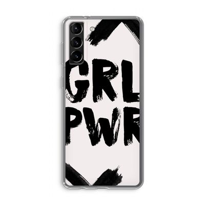 Girl Power #2: Samsung Galaxy S21 Plus Transparant Hoesje