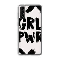 Girl Power #2: Samsung Galaxy S21 Plus Transparant Hoesje