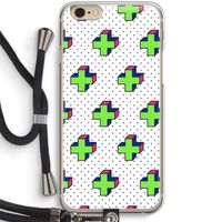 8-bit N°10: iPhone 6 / 6S Transparant Hoesje met koord