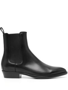 Buttero bottines en cuir 30 mm - Noir