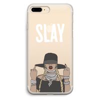 Slay All Day: iPhone 7 Plus Transparant Hoesje