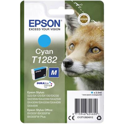 Epson Inktcartridge T1282 Origineel Cyaan C13T12824012
