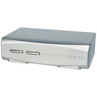 LINDY 39304 KVM-switch DisplayPort Muis, Toetsenbord 3840 x 2160 Pixel - thumbnail