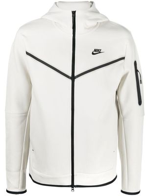 Nike hoodie à fermeture zippée - Tons neutres