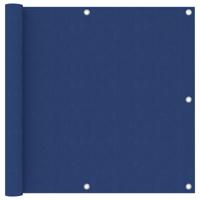 VidaXL Balkonscherm 90x400 cm oxford stof blauw