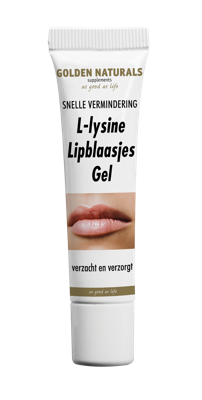 Golden Naturals Lippenbalsem Cosmeceuticals L-Lysine+ 15ml Golden Naturals Lippenbalsem Cosmeceuticals L-Lysine+ 15ml