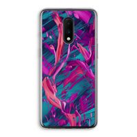Pink Clouds: OnePlus 7 Transparant Hoesje