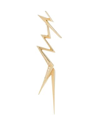 LE STER boucles d'oreilles Thunderflash en or jaune 18ct ornées de diamants