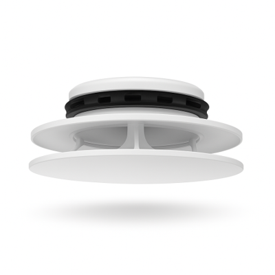 Duco DucoVent Comfort afvoerventiel - Toevoerventiel Ø 125mm - Voor afvoer van lucht