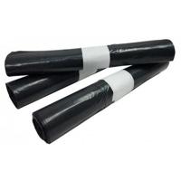 Afvalzak, ft 60 x 80 cm, grijs, HDPE, 25 x rol van 20 stuks