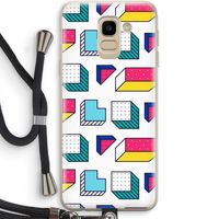 8-bit N°7: Samsung Galaxy J6 (2018) Transparant Hoesje met koord