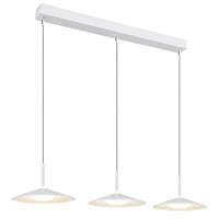 Globo Design hanglampLampone 3-lichts wit - 15635W-3H