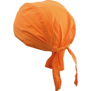 Oranje bandana voor dames en heren uni 1   -