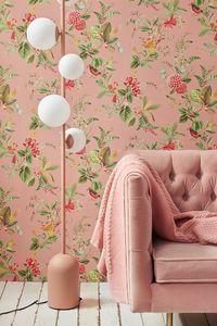 Pip Studio Floris Vliesbehang Roze