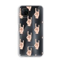 Rock: Huawei P40 Lite Transparant Hoesje
