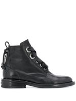 Zadig&Voltaire bottines à lacets - Noir