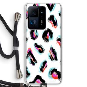 Cheetah color: Xiaomi Mi Mix 4 Transparant Hoesje met koord