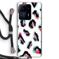 Cheetah color: Xiaomi Mi Mix 4 Transparant Hoesje met koord