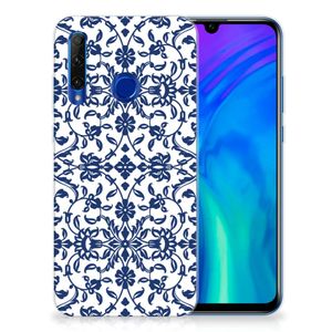 Honor 20 Lite TPU Case Flower Blue