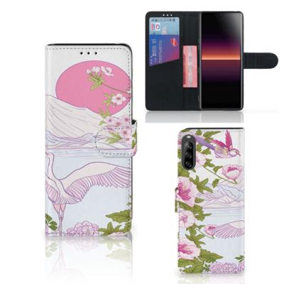 Sony Xperia L4 | Telefoonhoesje | Met pasjeshouder | Bird Standing