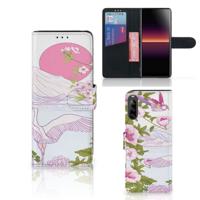 Sony Xperia L4 | Telefoonhoesje | Met pasjeshouder | Bird Standing