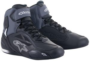 ALPINESTARS Faster-3 Drystar, Motorschoenen, Zwart-Donker Grijs