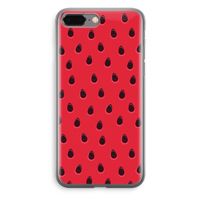 Watermelon: iPhone 8 Plus Transparant Hoesje Watermelon: iPhone 8 Plus Transparant Hoesje