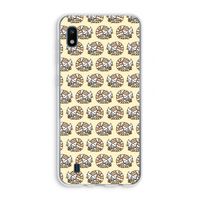 Slapende poes: Samsung Galaxy A10 Transparant Hoesje Slapende poes: Samsung Galaxy A10 Transparant Hoesje