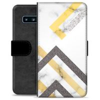 Samsung Galaxy S10+ Premium Portemonnee Hoesje - Abstract Marmer