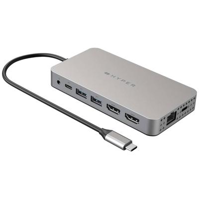 HYPER HDM1H-GL USB-C dockingstation Geschikt voor merk (dockingstation): Universeel