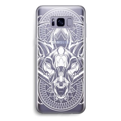 Oh Deer: Samsung Galaxy S8 Plus Transparant Hoesje