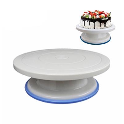 Bakken gereedschap plastic spatel antislip rand cake versieren draaitafel (anti-slip kant draaitafel)